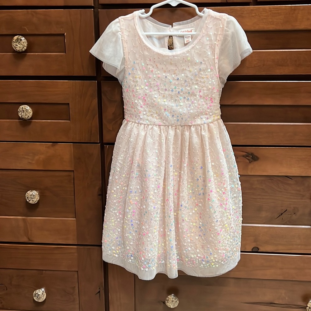 Girls sequin dress